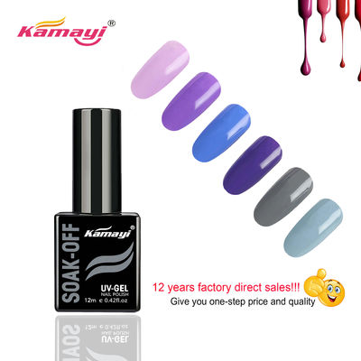 Privé Etiket 72 van de Kama doorweekt Beste Prijs 12ML Suikergoed Zuivere Kleuren UV van van het de Flessengel van het Gelnagellak de Spijker Kit Uv Lamp